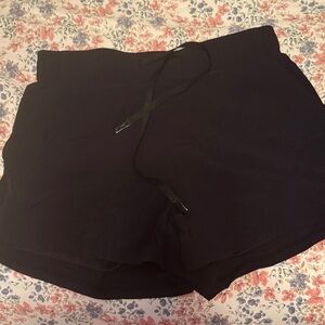 Women’s black athletic shorts